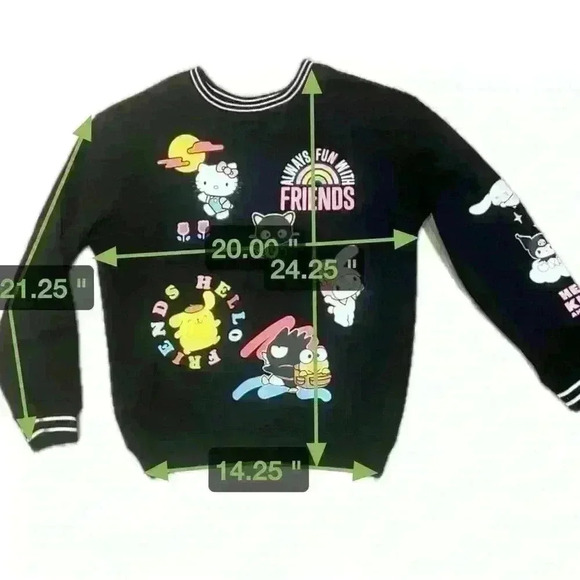 Hello Kitty Sweatshirt Size XS - Picture 5 of 5